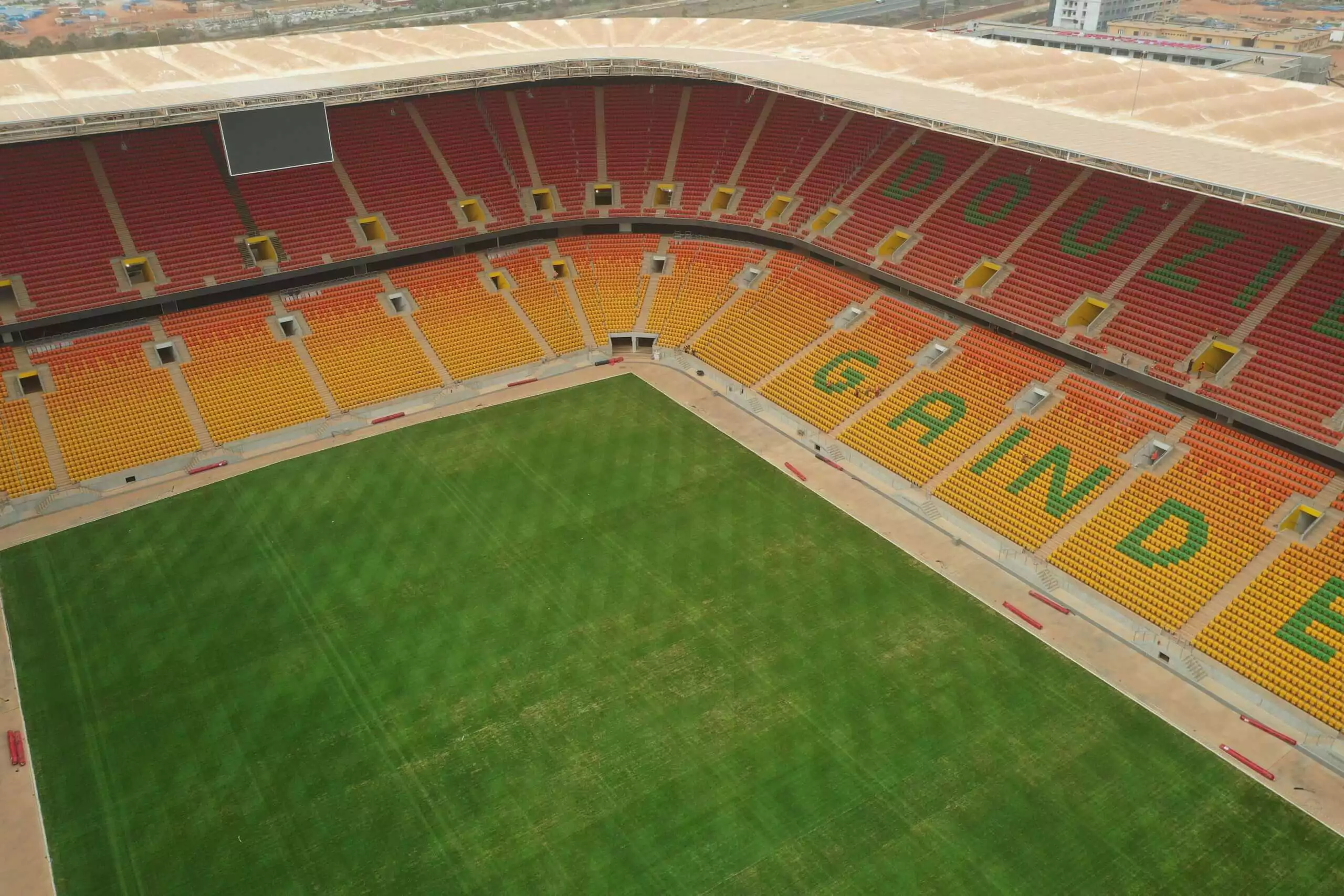 Export Ready Stadium Seats for Global Project
